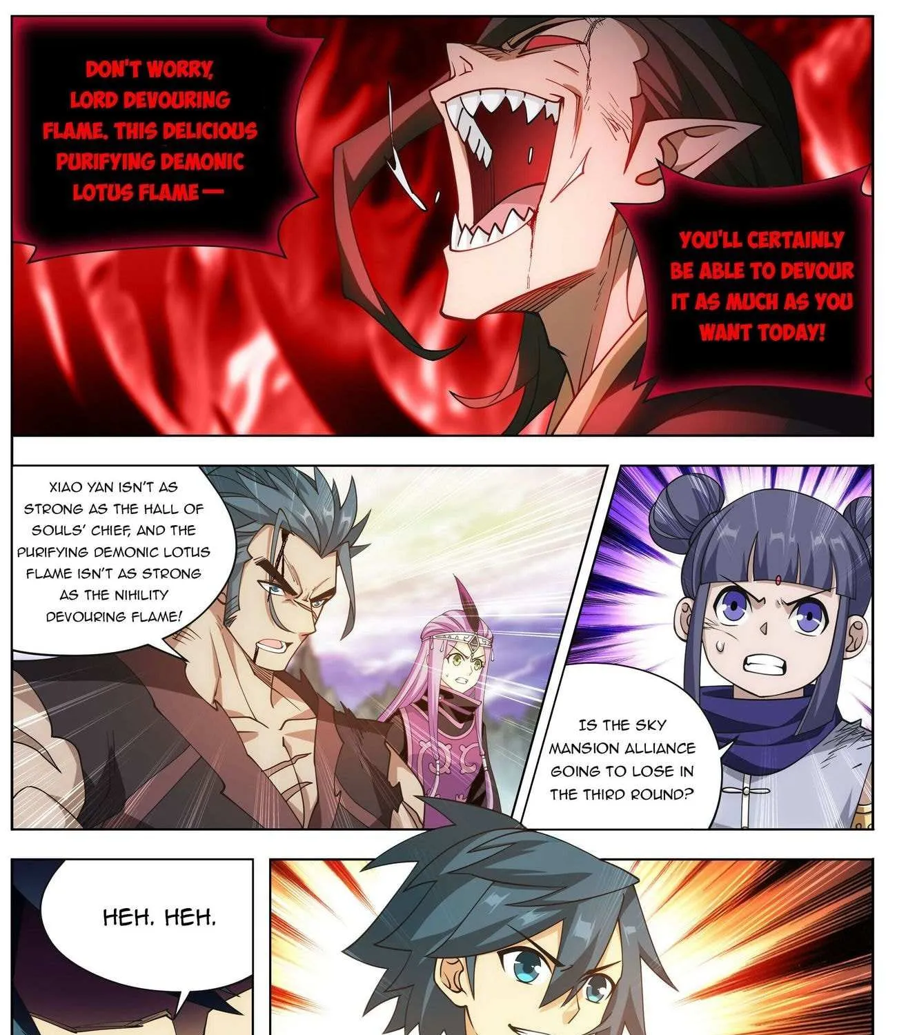 Read Fights Breaking Through The Heavens chapter 430 image 38 on Lezhin