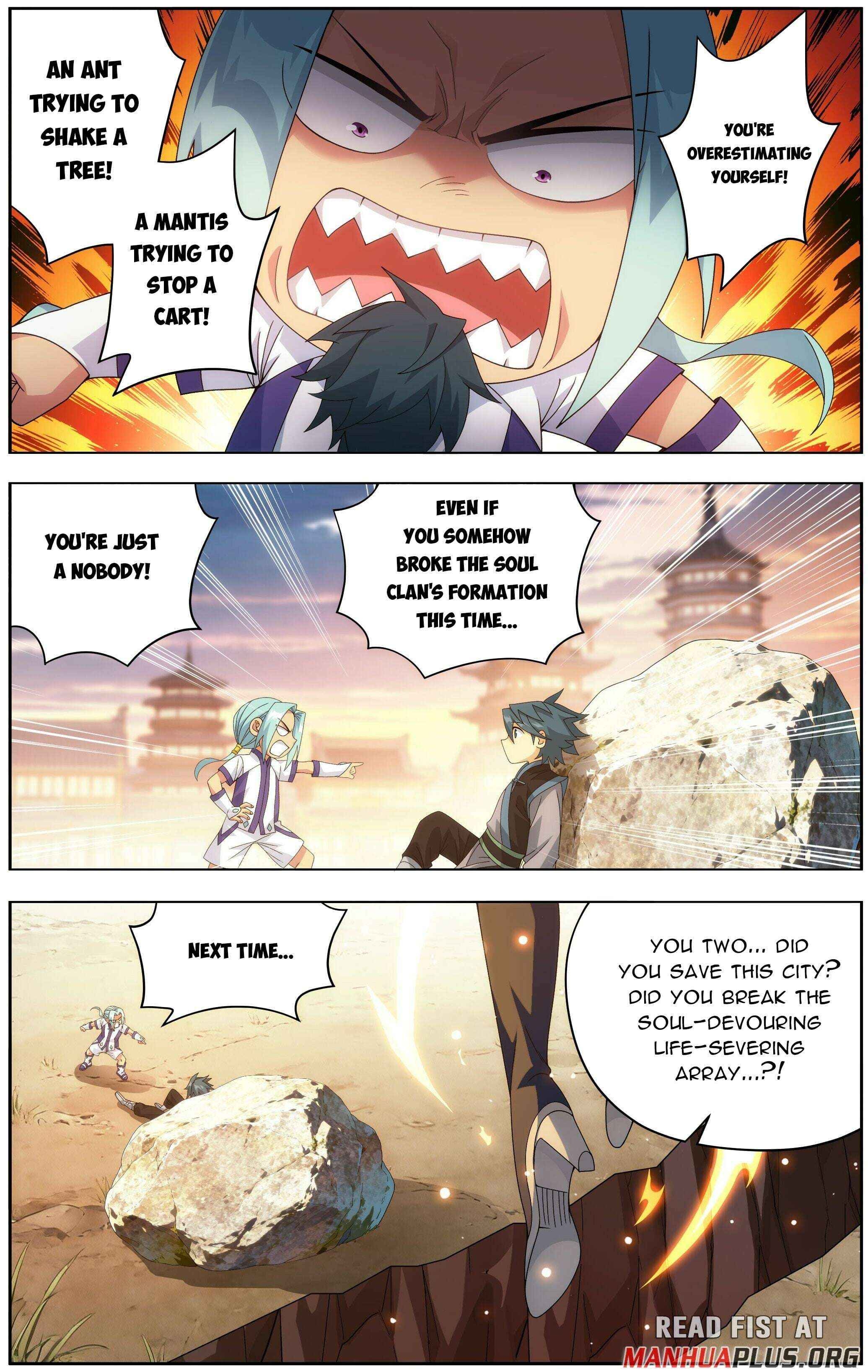 Read Fights Breaking Through The Heavens chapter 496 image 20 on Lezhin