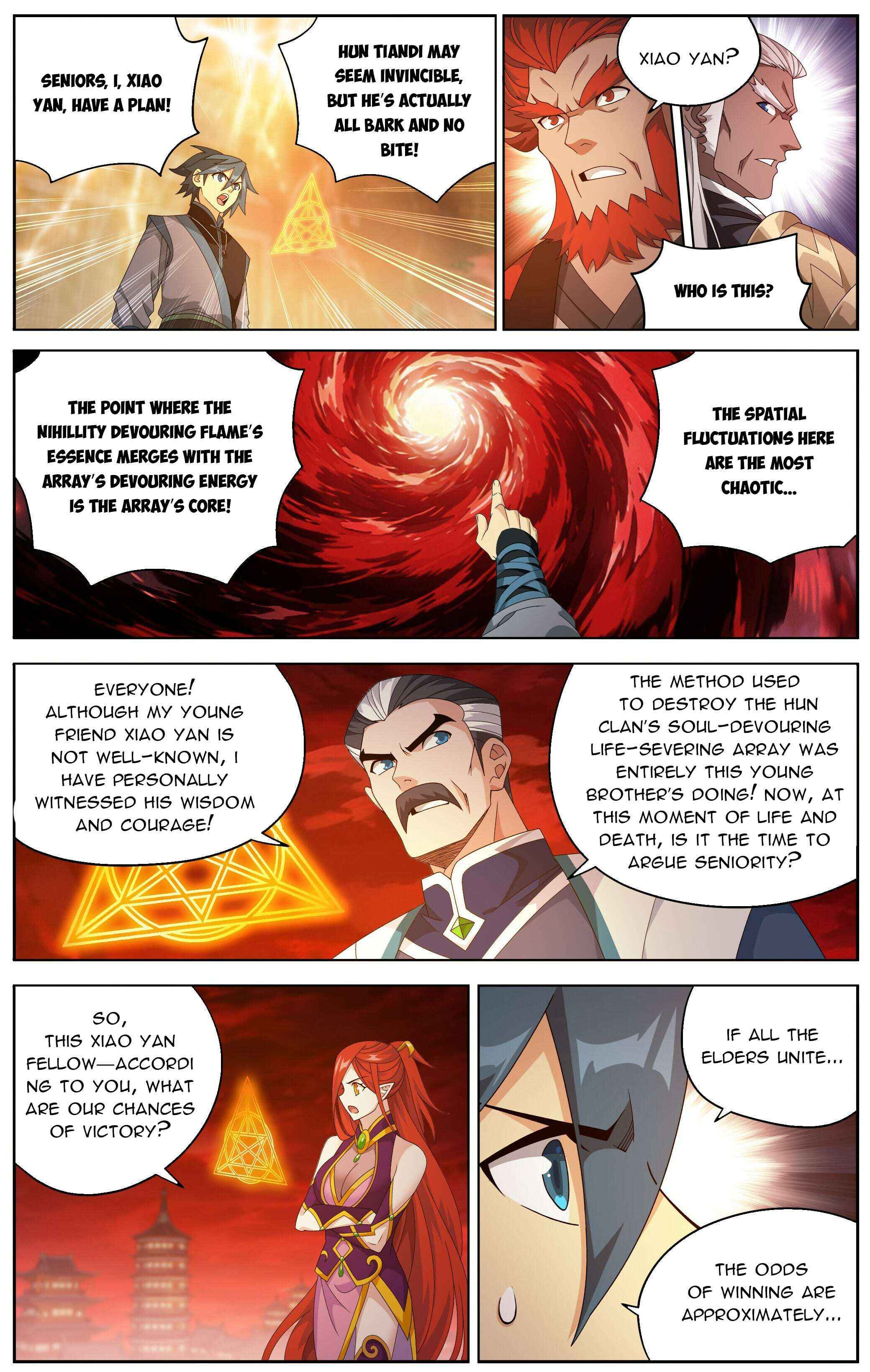 Read Fights Breaking Through The Heavens chapter 500 image 4 on Lezhin