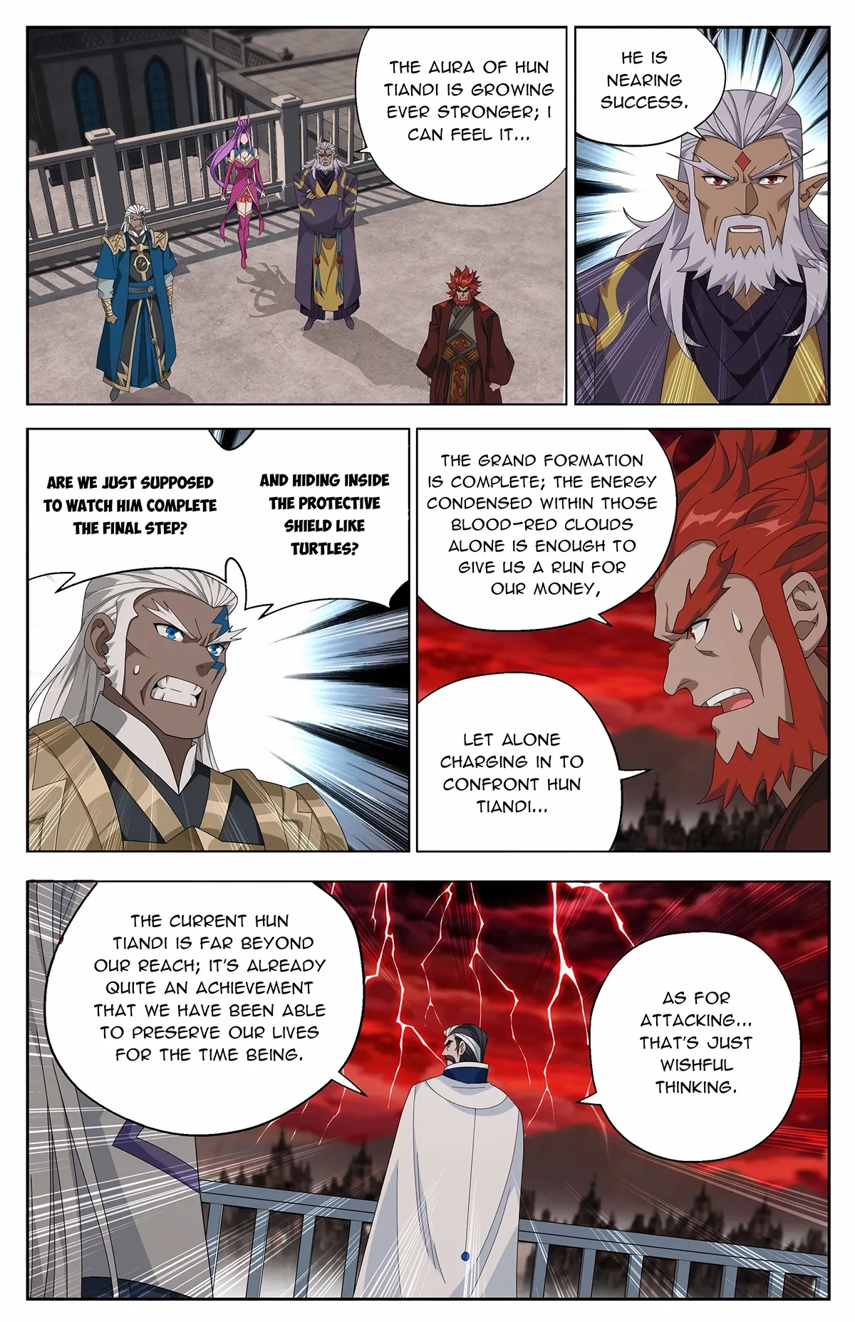 Read Fights Breaking Through The Heavens chapter 504 image 2 on Lezhin