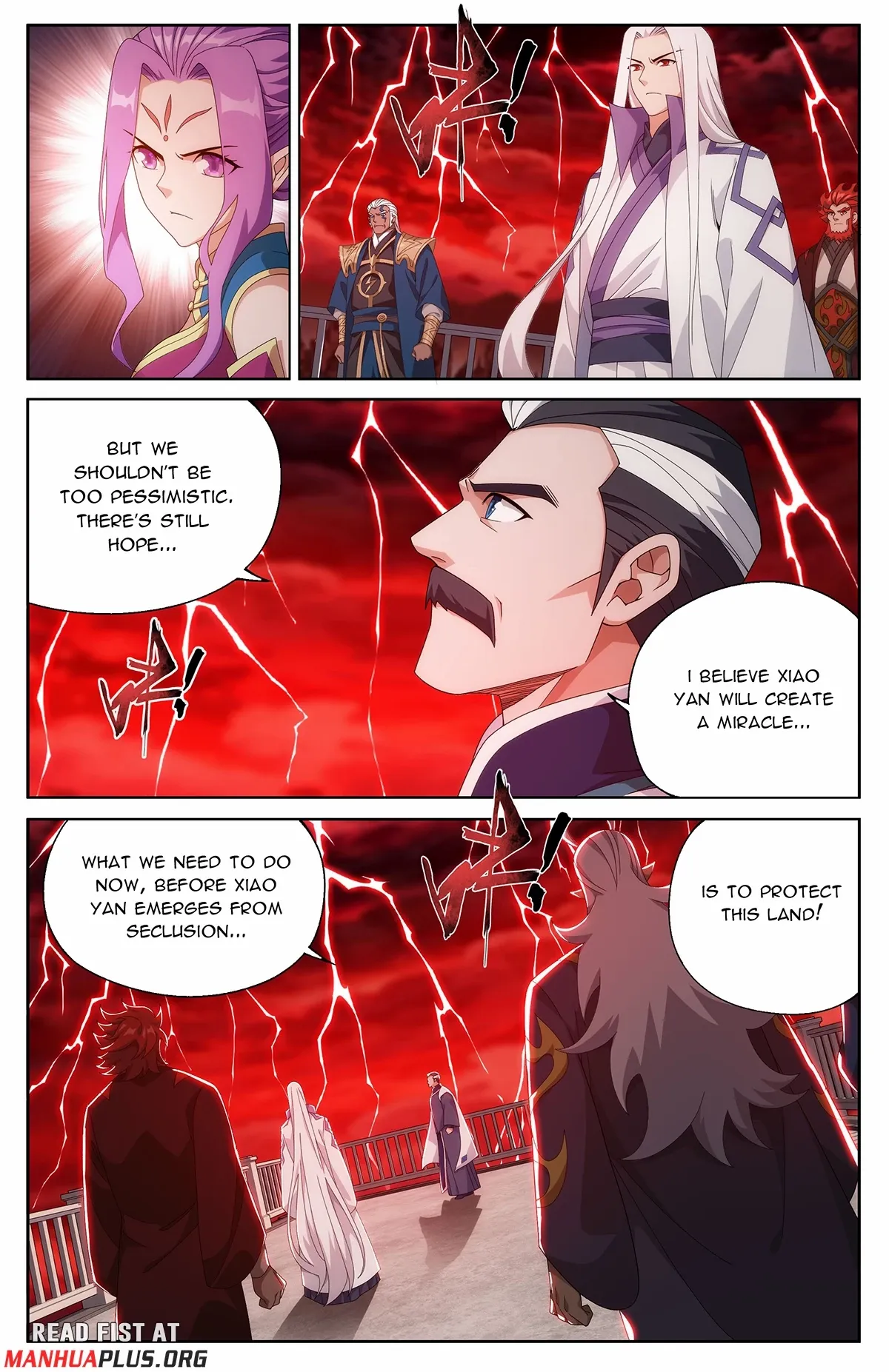 Read Fights Breaking Through The Heavens chapter 504 image 3 on Lezhin