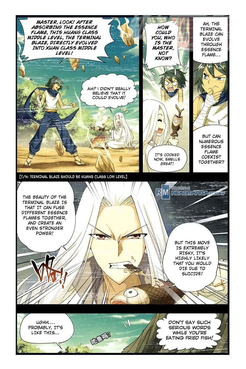 Read Fights Breaking Through The Heavens chapter 57.1 image 7 on Lezhin