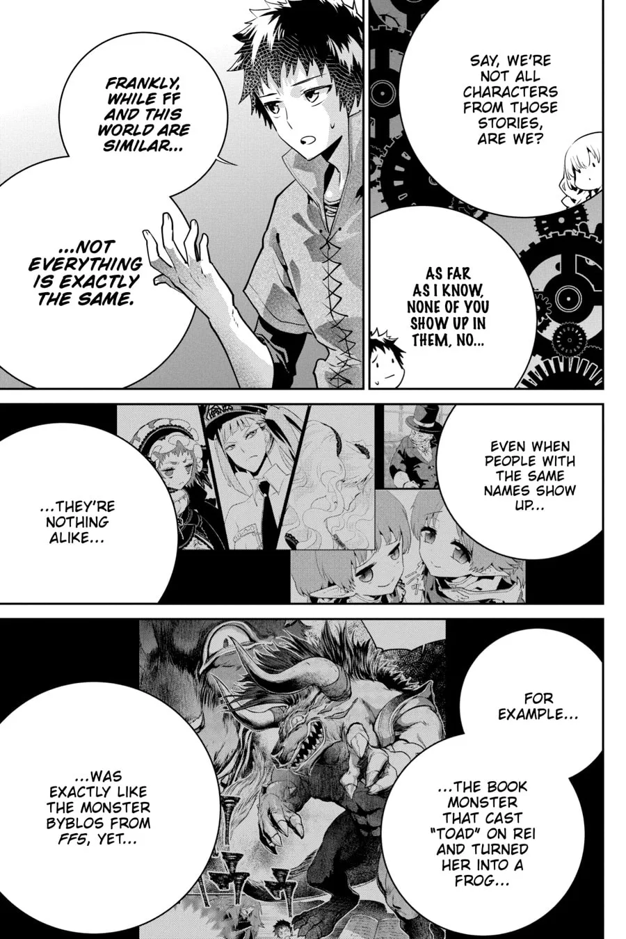 Read Final Fantasy Lost Stranger chapter 24 image 7 on Lezhin