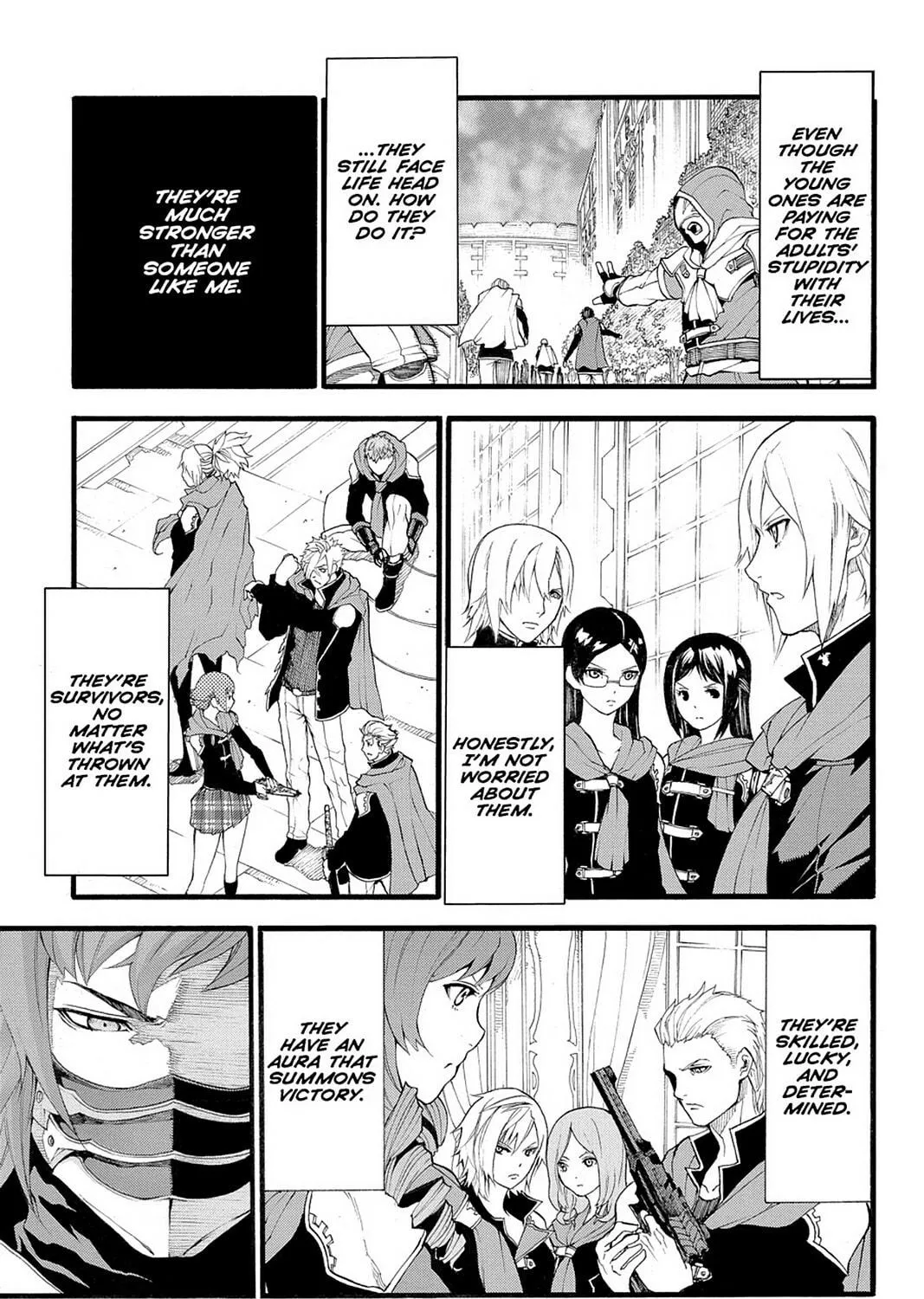 Read Final Fantasy Type-0 Side Story chapter 1 image 8 on Lezhin