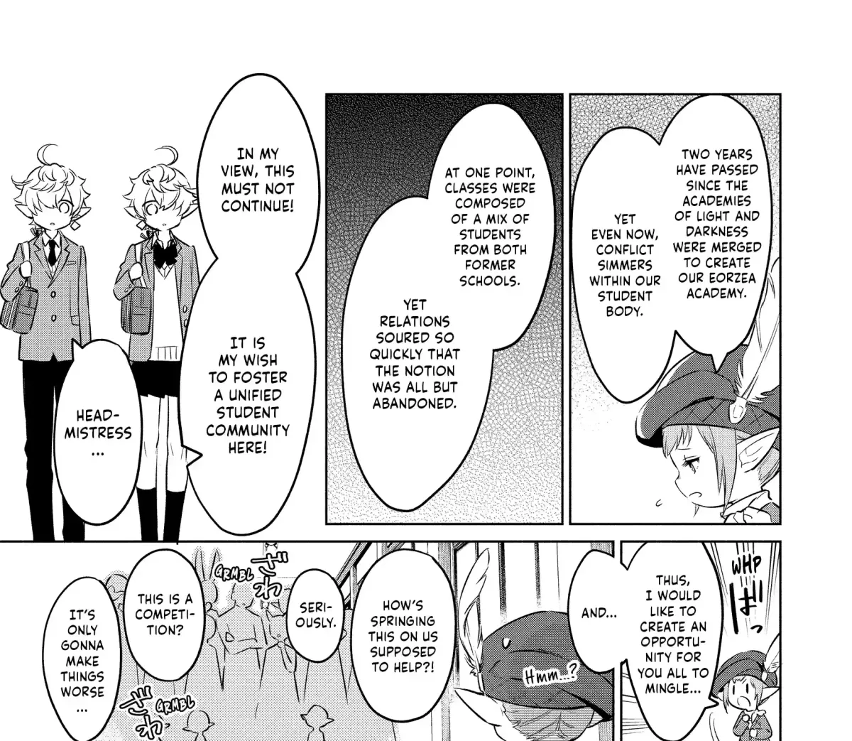 FINAL FANTASY XIV: Eorzea Academy Chapter 2 page 21 - 