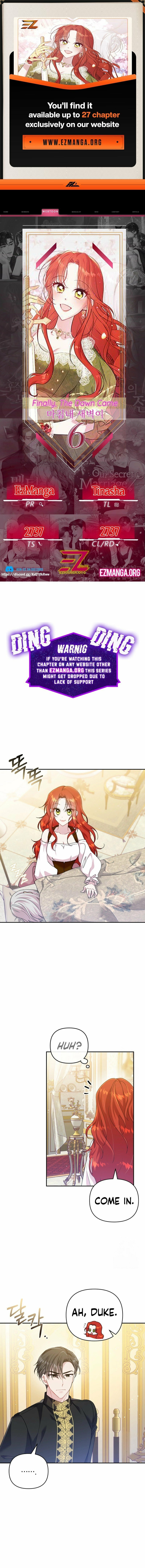 Read Finally, the Dawn Came chapter 6 image 0 on Lezhin