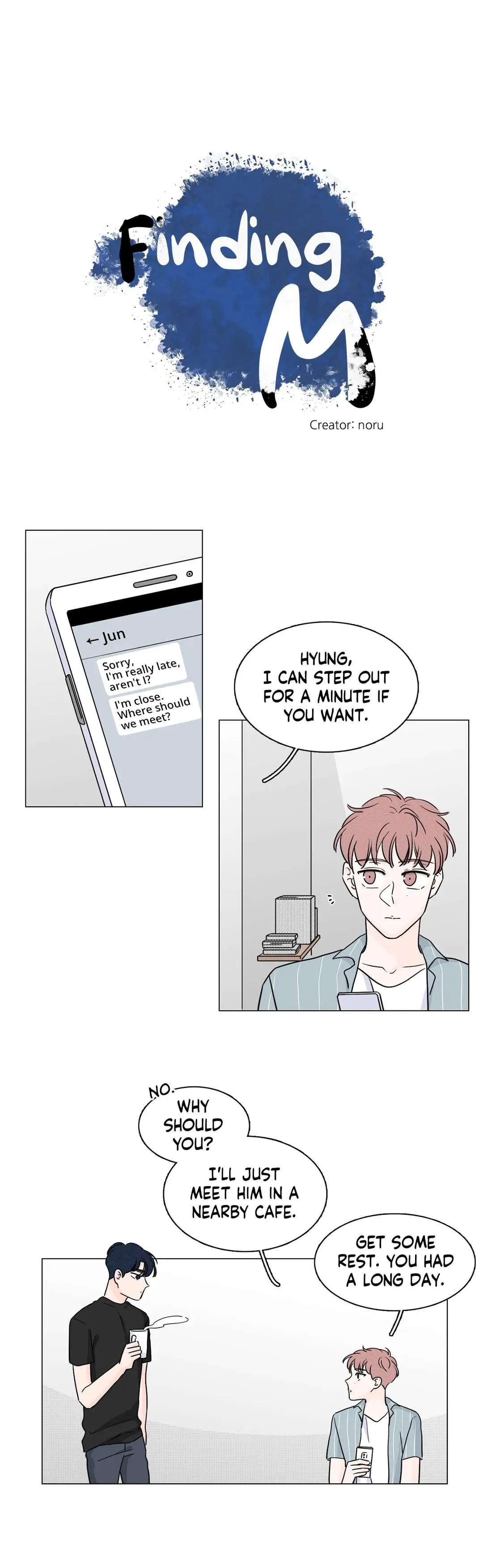 Read Finding M chapter 55 image 12 on Lezhin