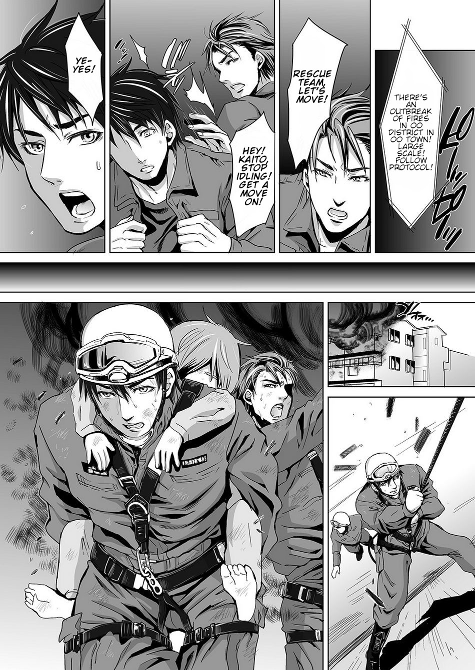 Read Fire chapter 1 image 3 on Lezhin