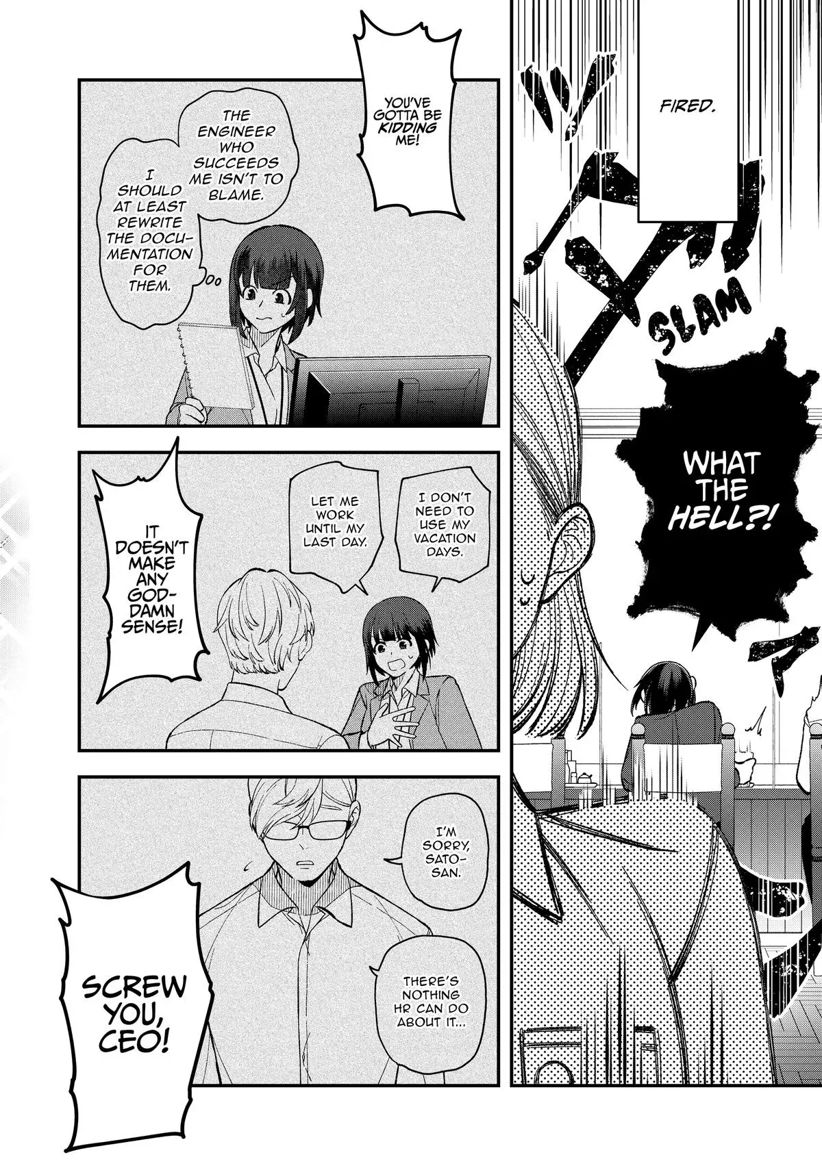 Read Fired? But I Maintain All the Software! chapter 1 image 14 on Lezhin