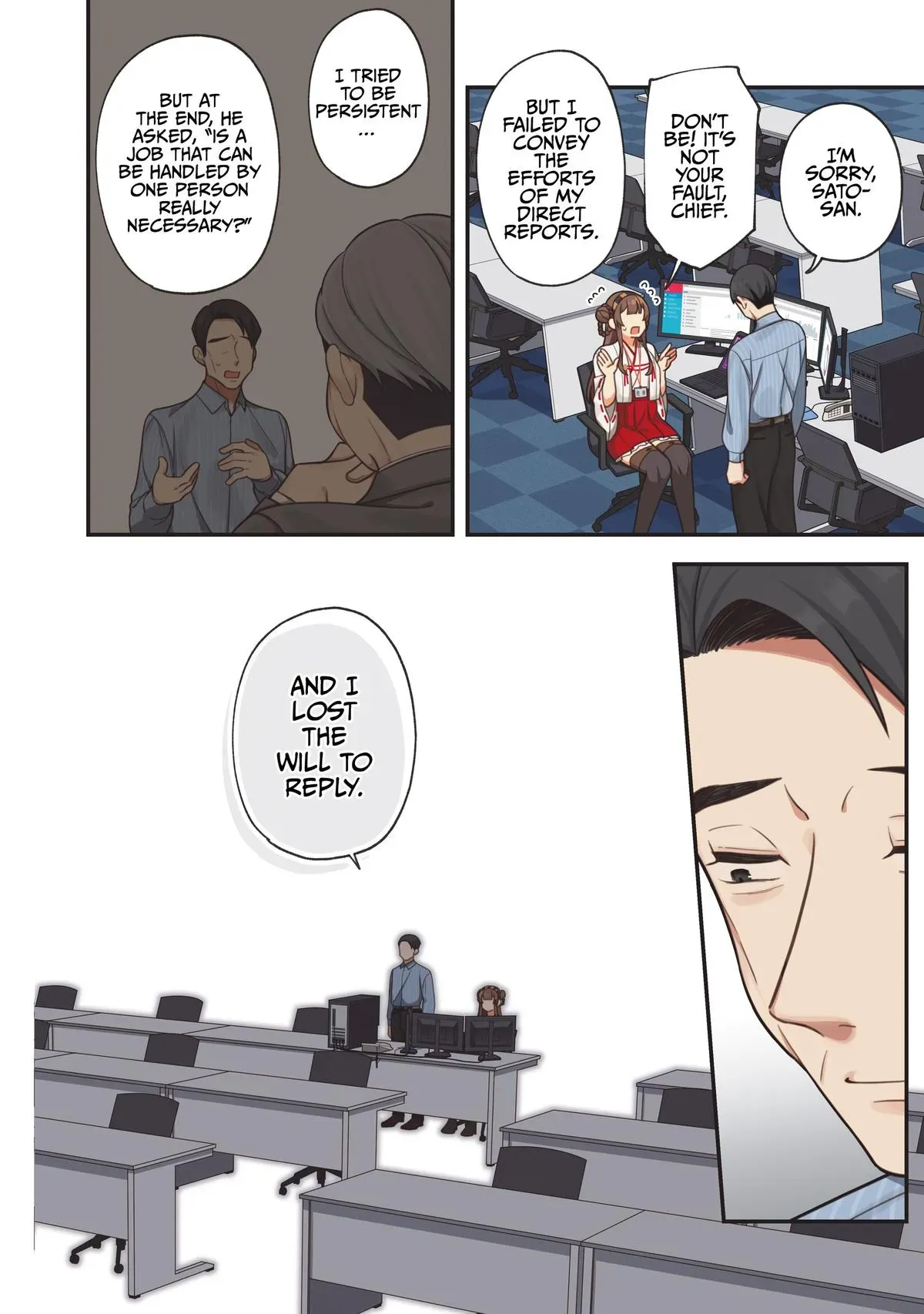 Read Fired? But I Maintain All the Software! chapter 1 image 5 on Lezhin