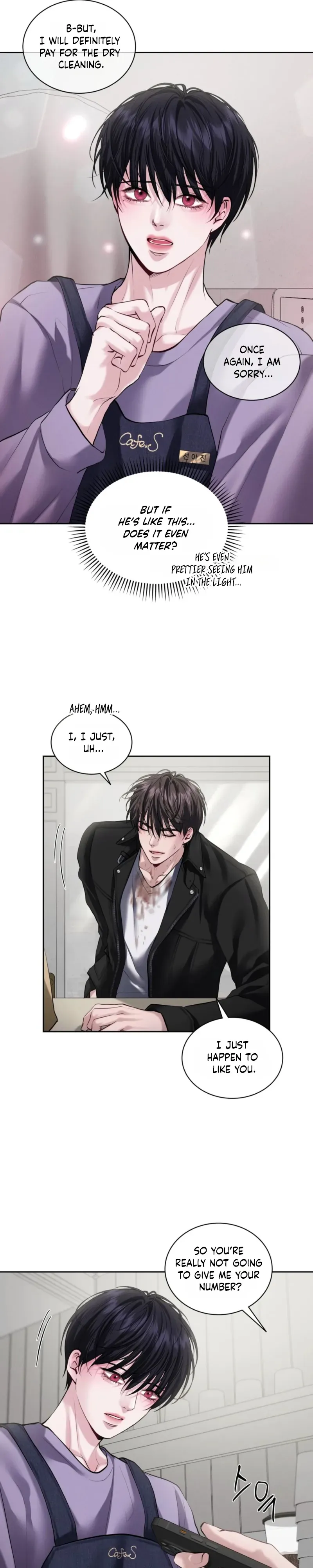 Read First Kiss chapter 3 image 9 on Lezhin