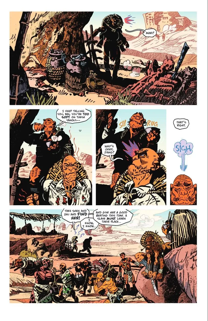 First Knife Chapter 1 page 4 - 