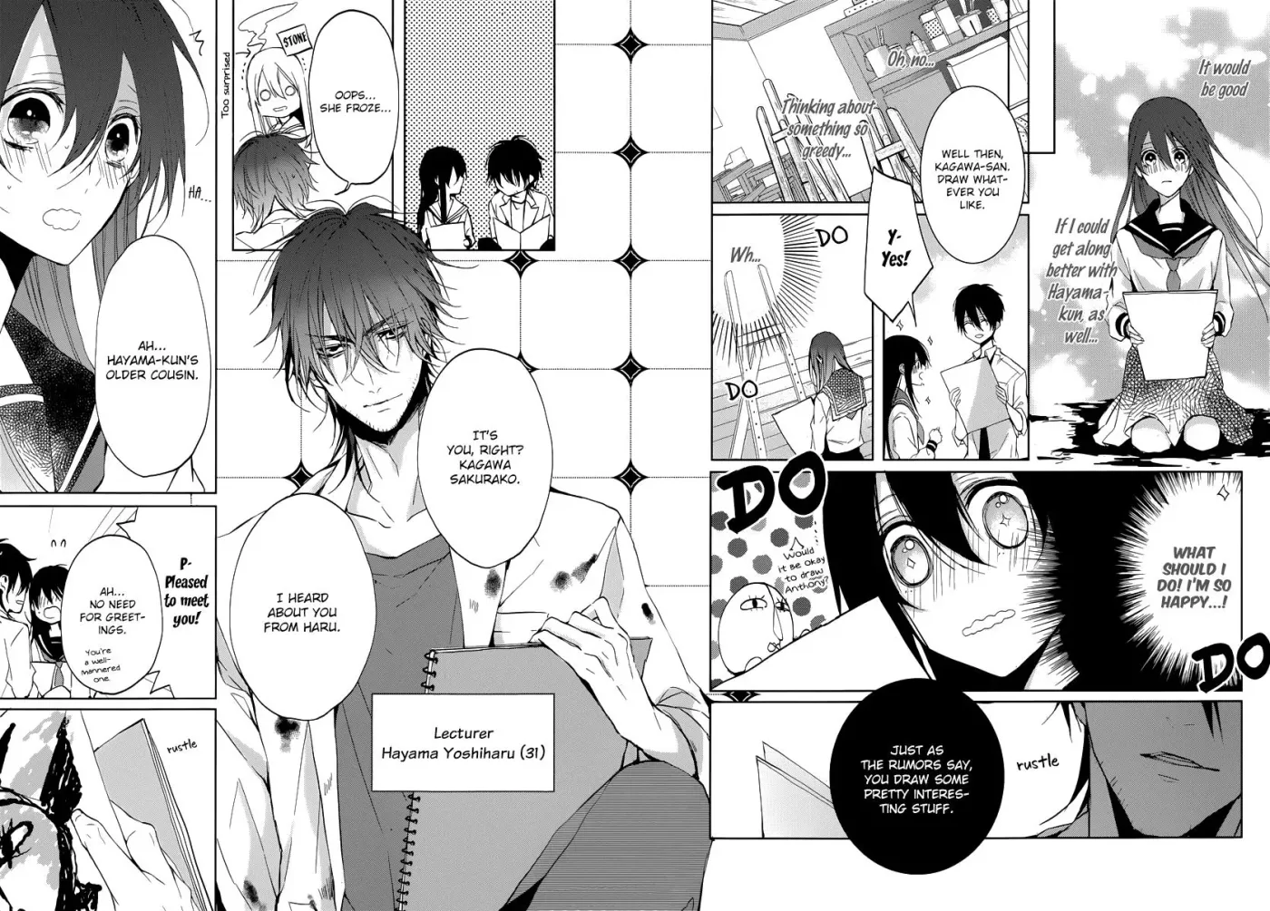 Read First Love Canvas chapter 1 image 9 on Lezhin