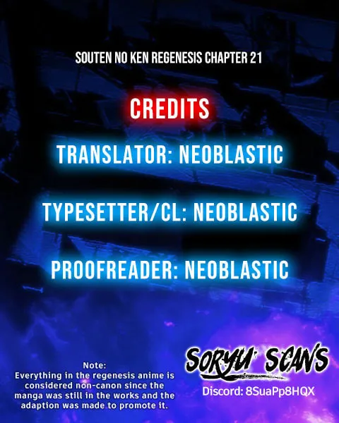 Fist of the Blue Sky: Regenesis Chapter 21 page 37 - 