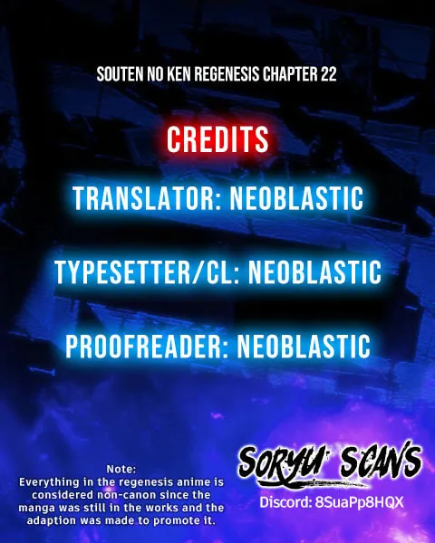 Fist of the Blue Sky: Regenesis Chapter 22 page 57 - 