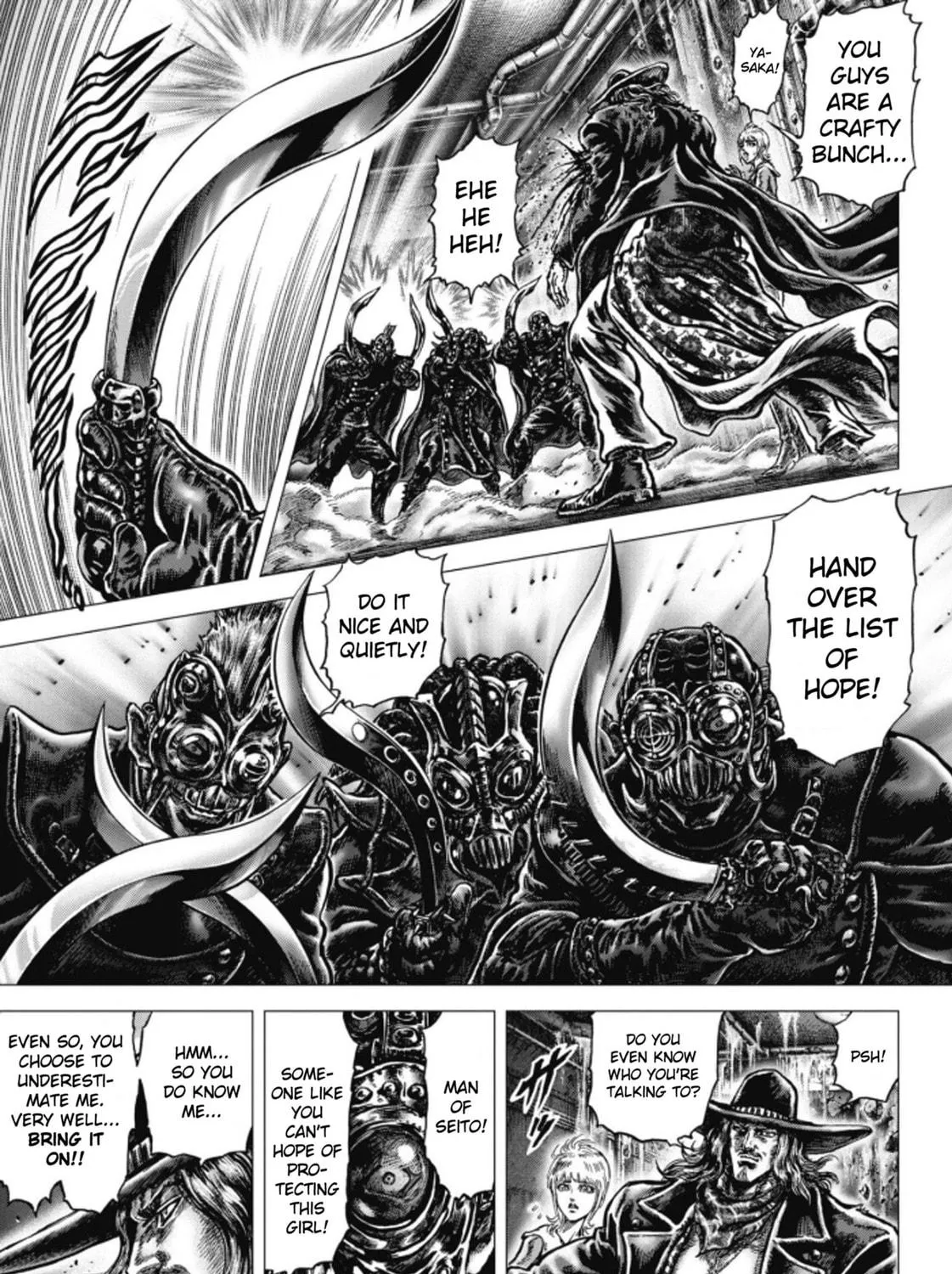 Fist of the Blue Sky: Regenesis Chapter 8 page 18 - 