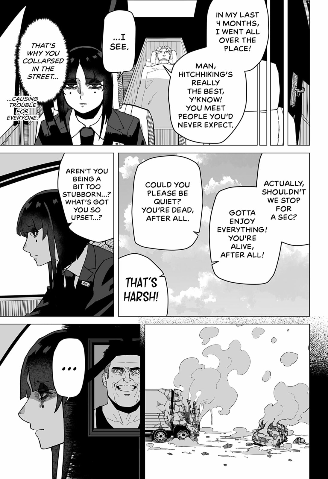 Read Flatline Drive chapter 0 image 12 on Lezhin