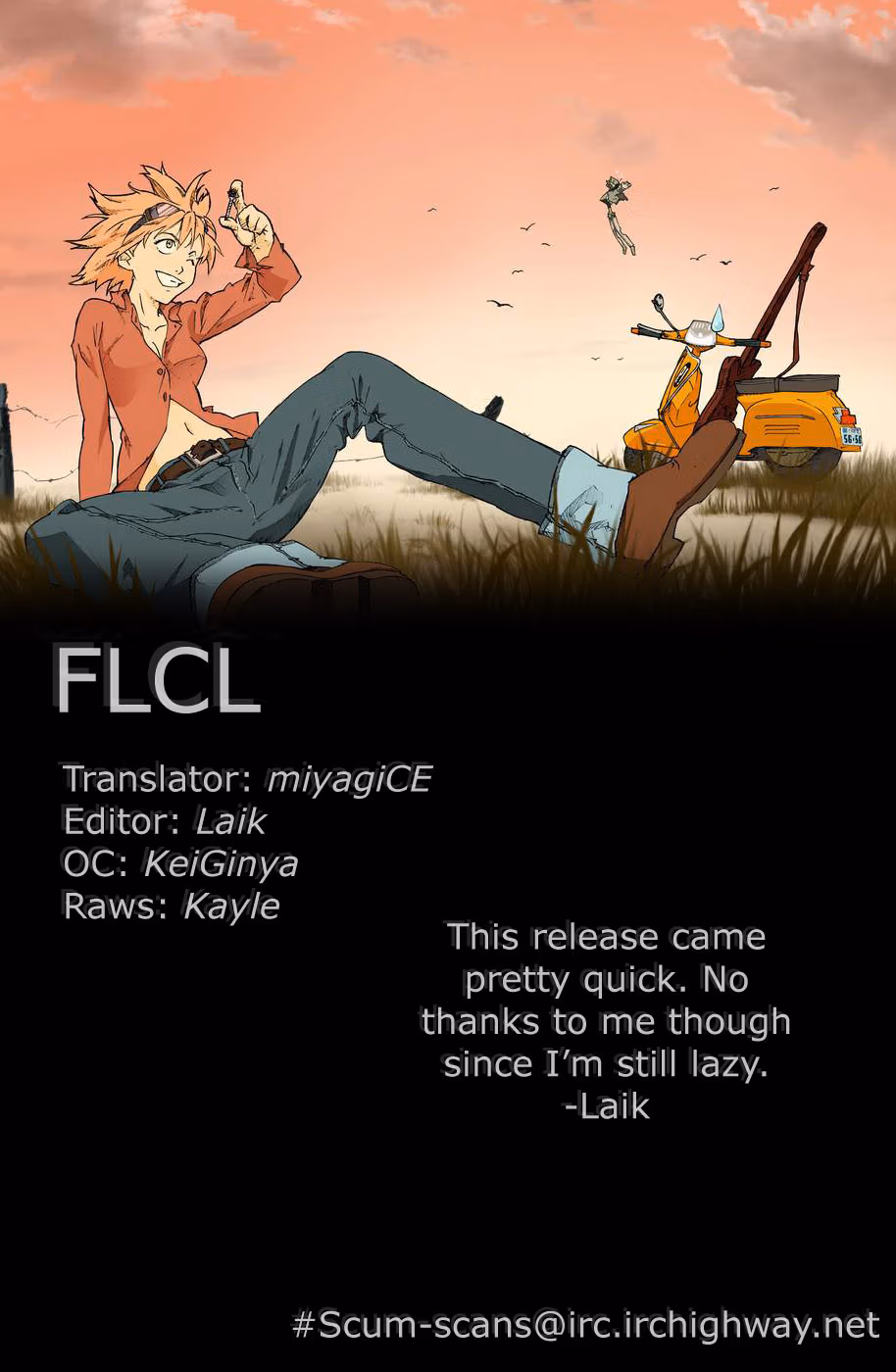 Read FLCL chapter 2.1 image 15 on Lezhin