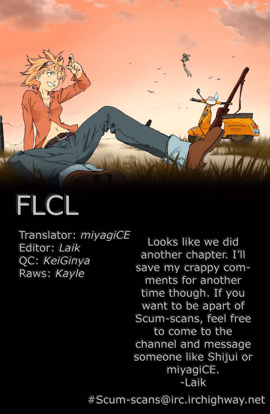 Read FLCL chapter 2.2 image 15 on Lezhin