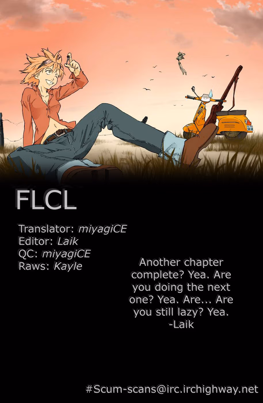 Read FLCL chapter 2.3 image 29 on Lezhin