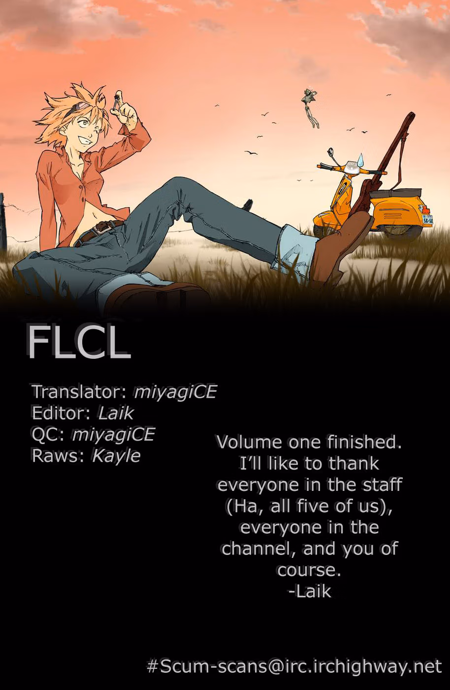 Read FLCL chapter 3.2 image 23 on Lezhin
