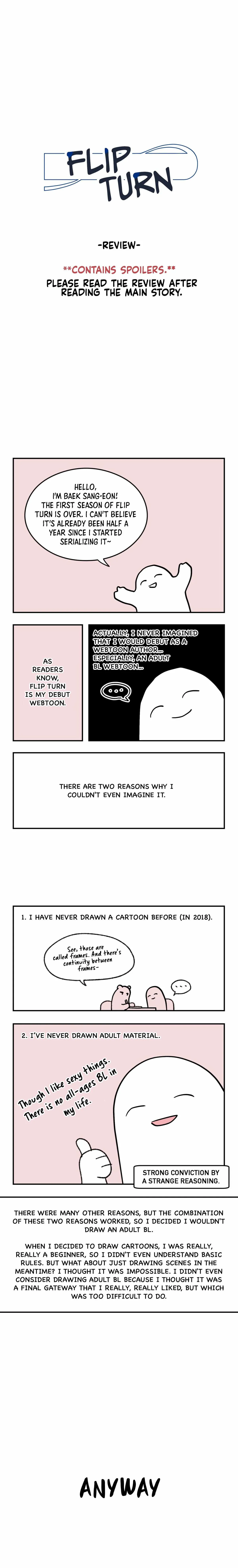 Read Flip Turn chapter 0.98 image 1 on Lezhin