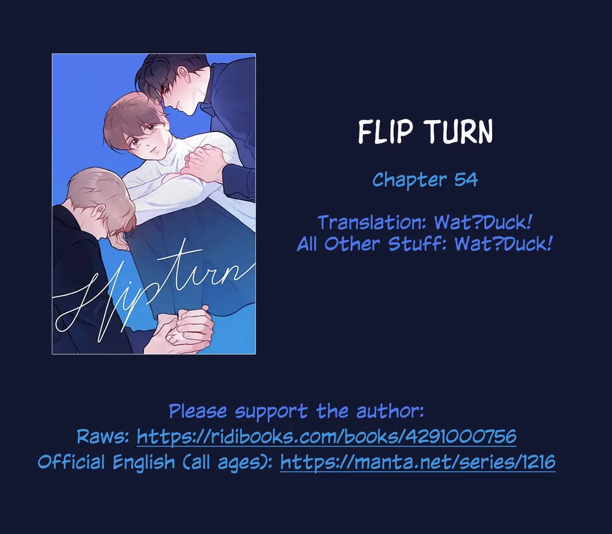 Read Flip Turn chapter 53.99 image 0 on Lezhin