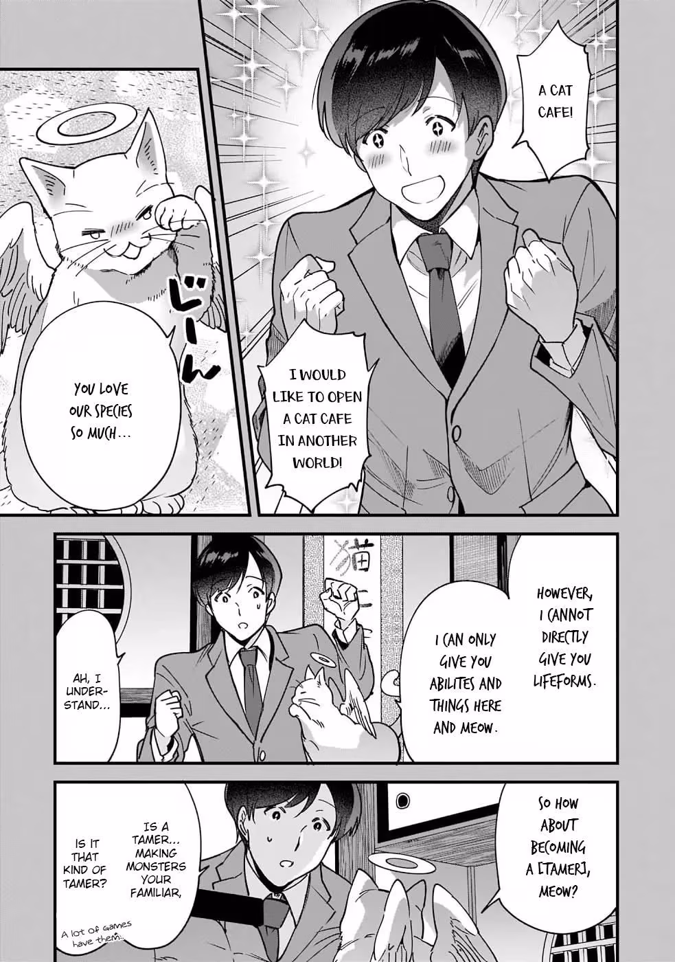Read Fluffy Café in Another World chapter 1 image 14 on Lezhin