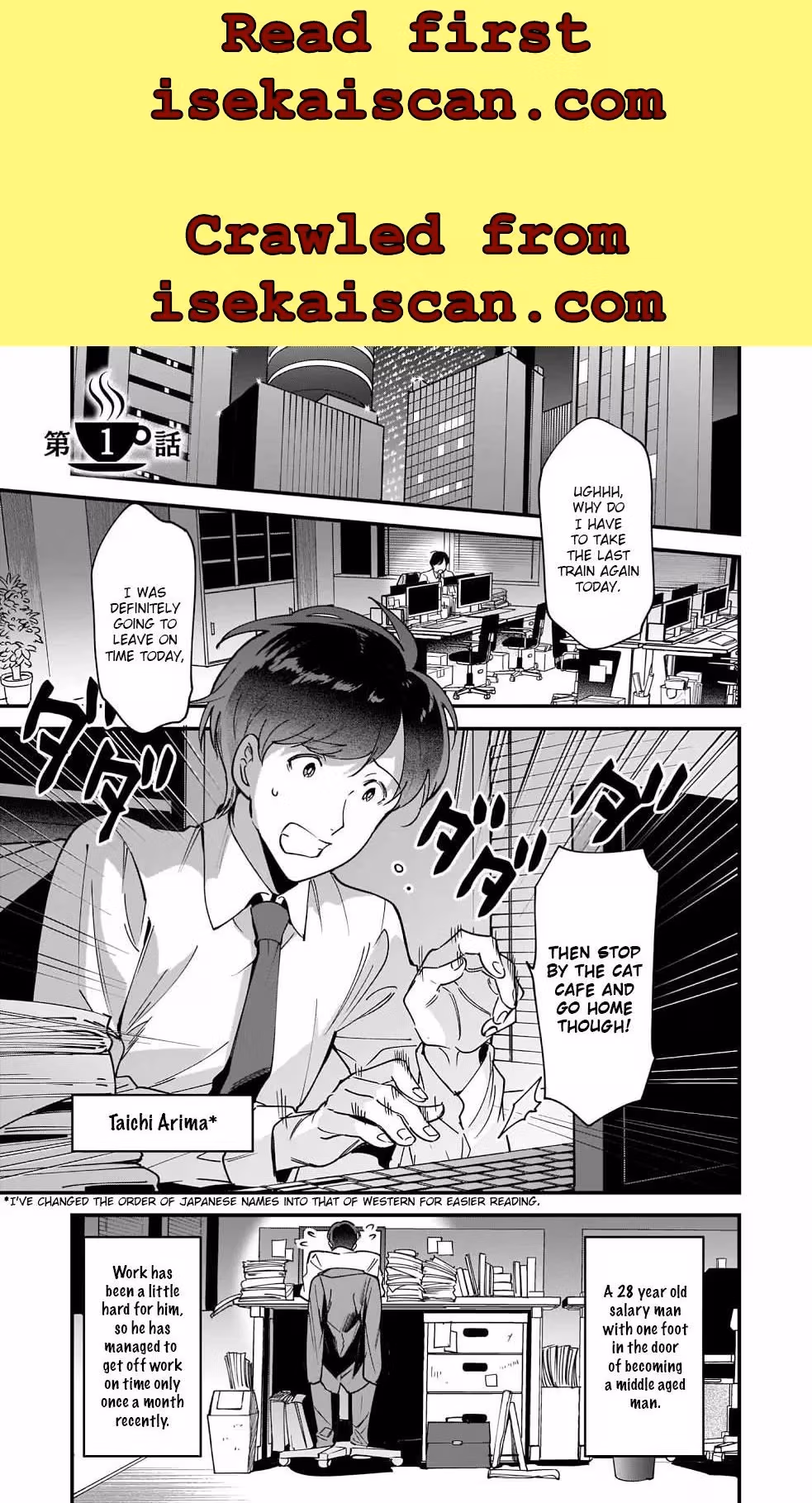 Read Fluffy Café in Another World chapter 1 image 6 on Lezhin