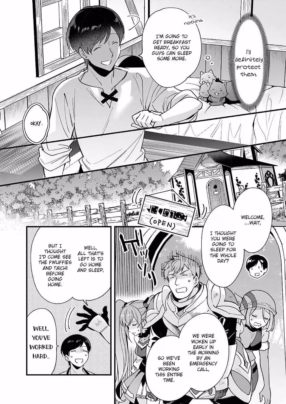 Read Fluffy Café in Another World chapter 10 image 6 on Lezhin
