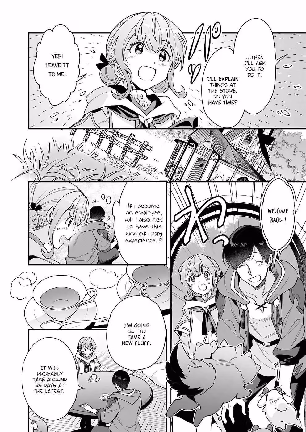 Read Fluffy Café in Another World chapter 11 image 14 on Lezhin