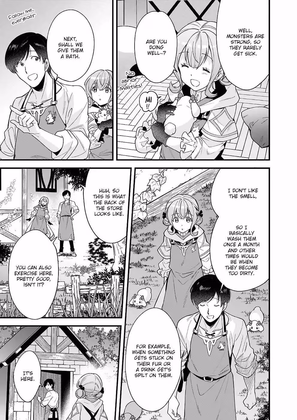 Read Fluffy Café in Another World chapter 11 image 19 on Lezhin