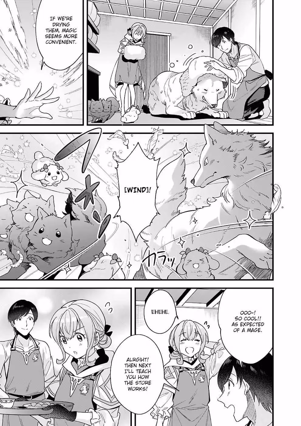 Read Fluffy Café in Another World chapter 11 image 23 on Lezhin