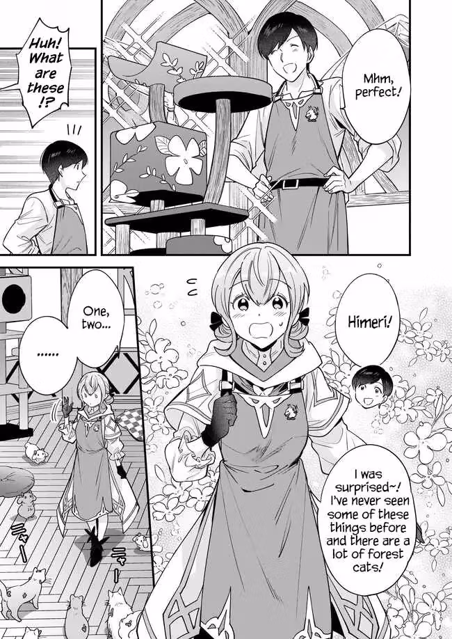 Read Fluffy Café in Another World chapter 17 image 3 on Lezhin