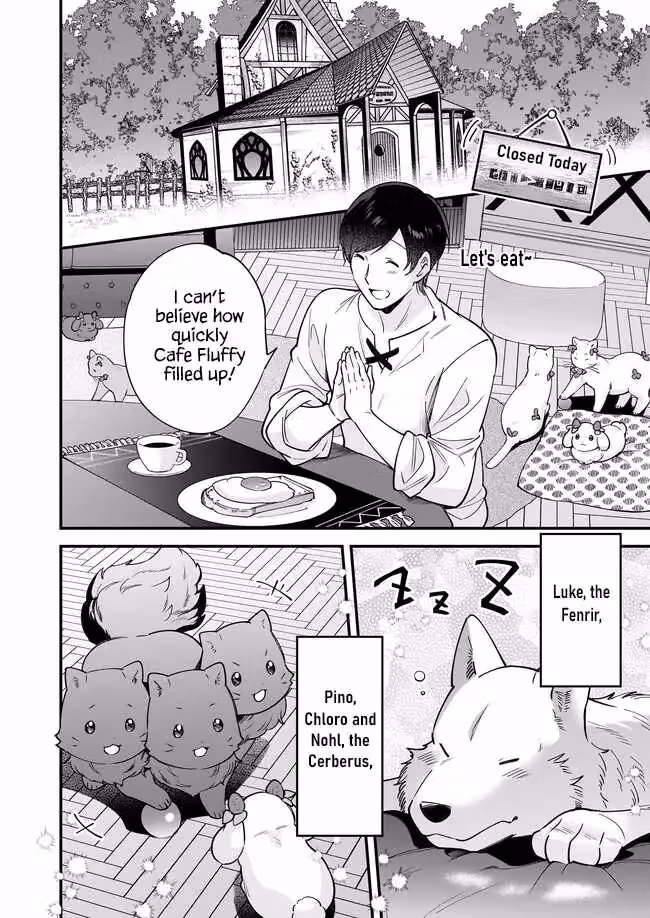 Read Fluffy Café in Another World chapter 19 image 2 on Lezhin