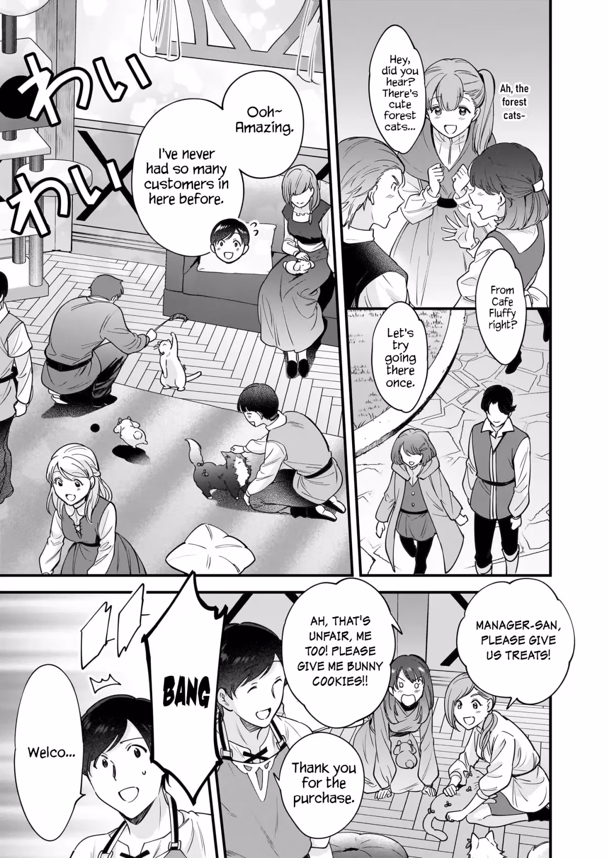 Read Fluffy Café in Another World chapter 20 image 11 on Lezhin