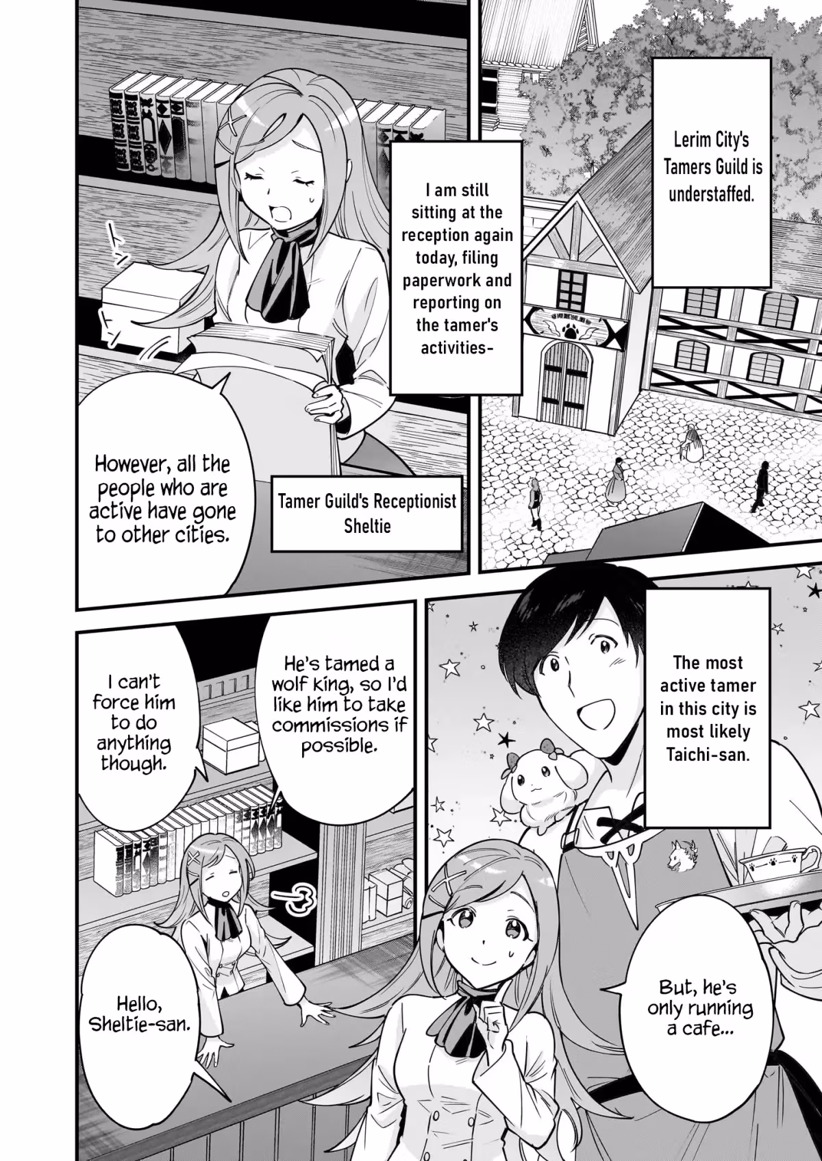 Read Fluffy Café in Another World chapter 20 image 2 on Lezhin