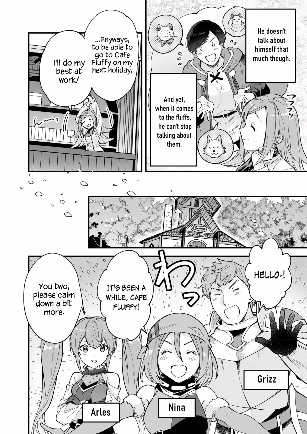 Read Fluffy Café in Another World chapter 20 image 8 on Lezhin
