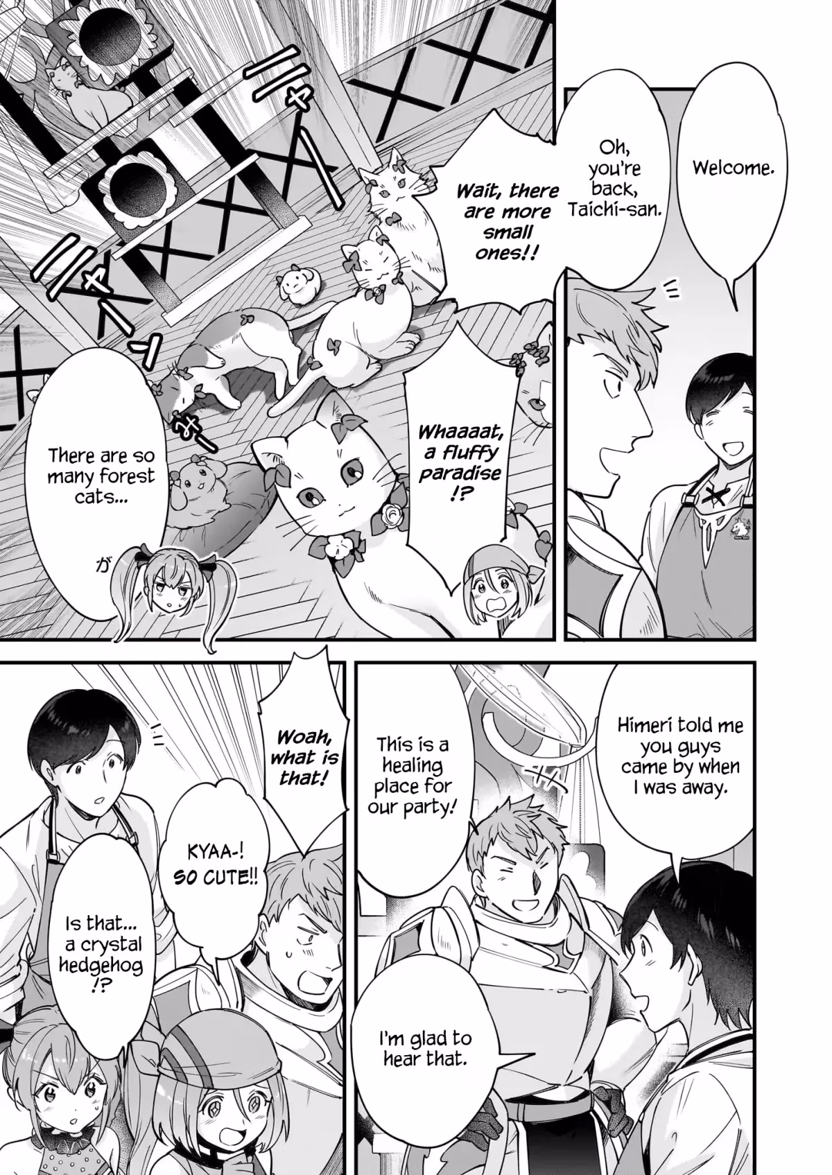 Read Fluffy Café in Another World chapter 20 image 9 on Lezhin
