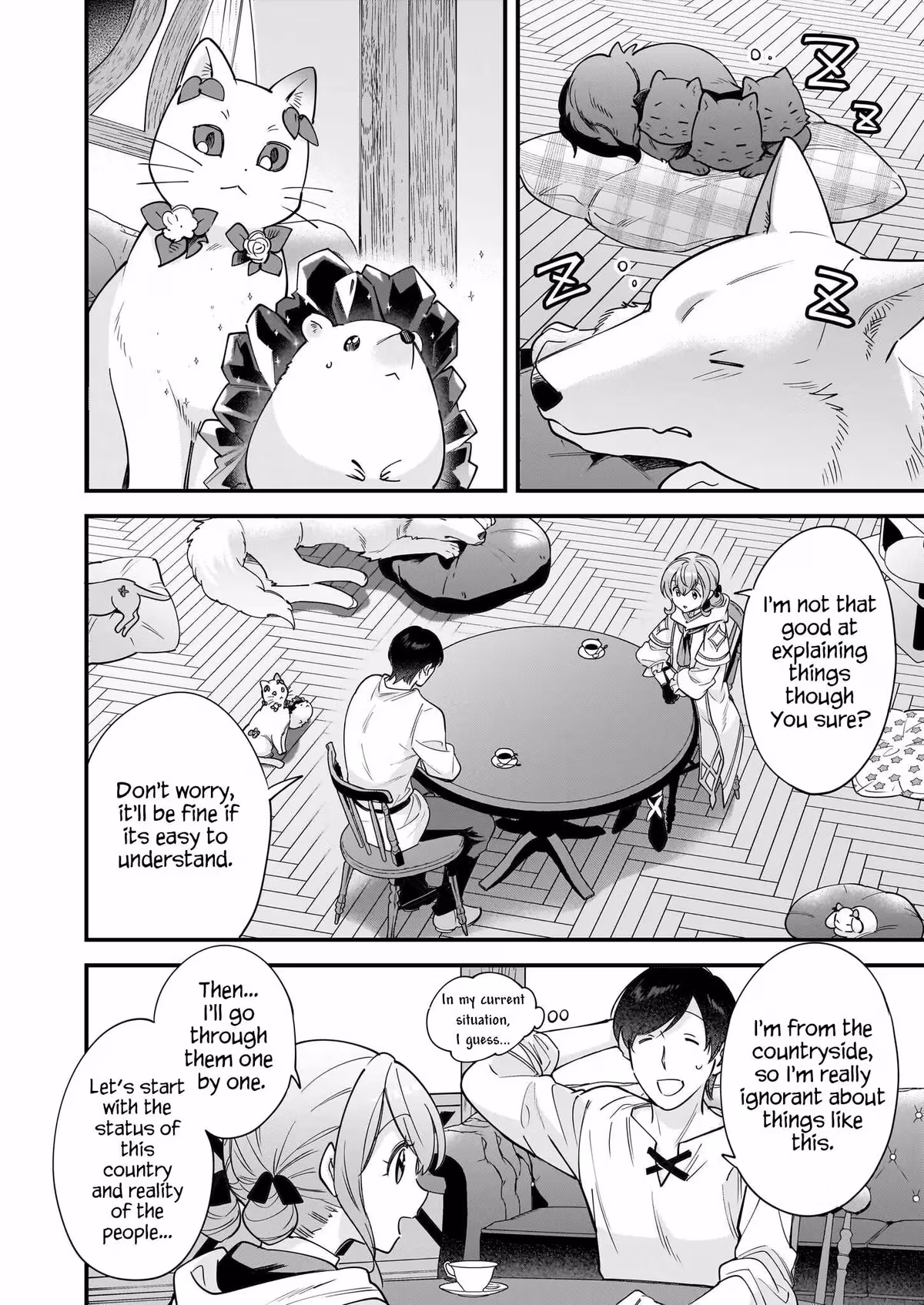 Read Fluffy Café in Another World chapter 21 image 2 on Lezhin