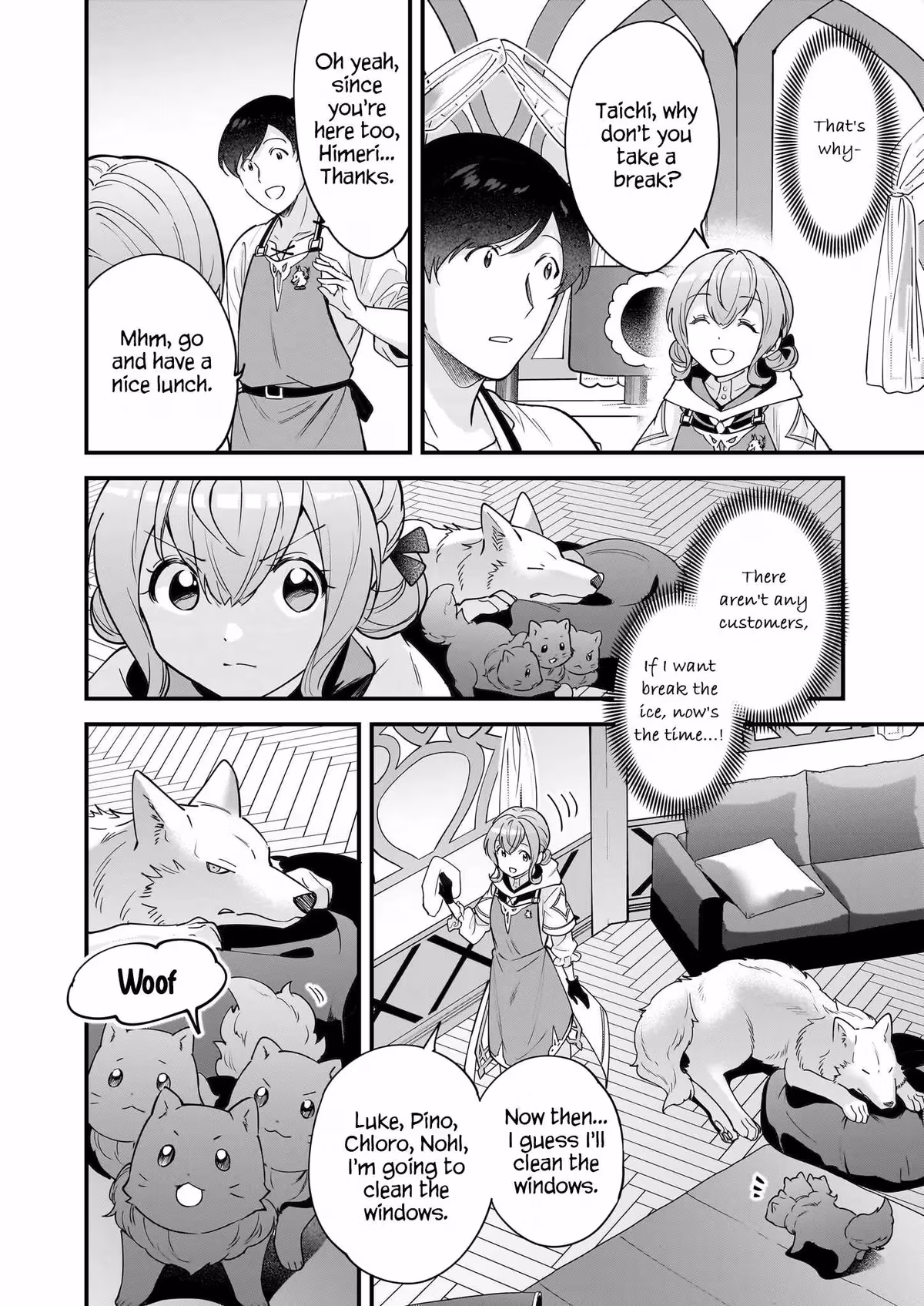 Read Fluffy Café in Another World chapter 21 image 20 on Lezhin