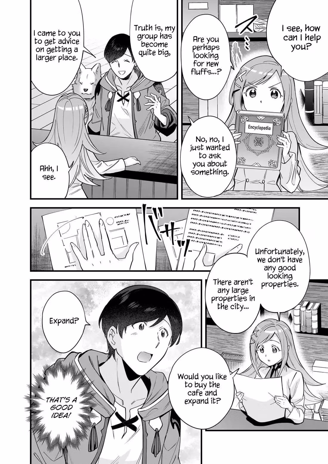 Read Fluffy Café in Another World chapter 22 image 18 on Lezhin