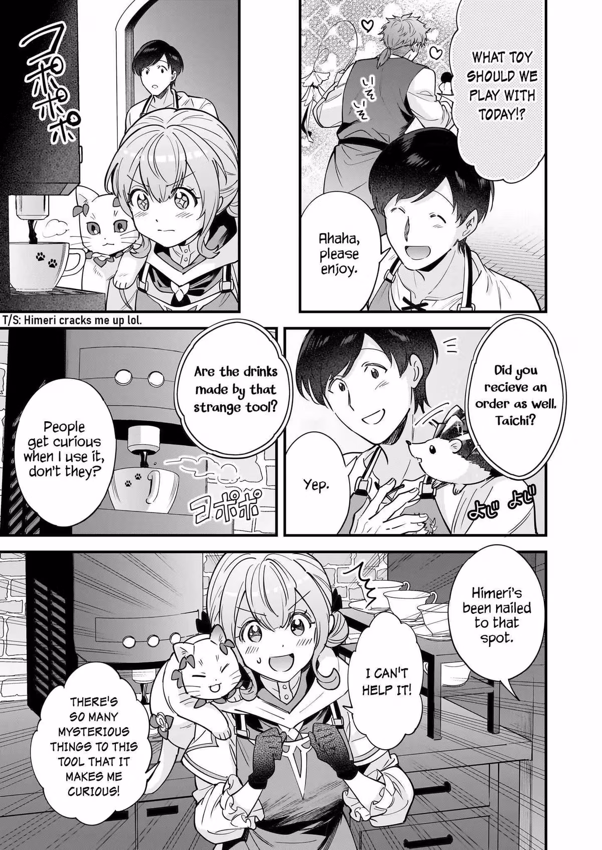 Read Fluffy Café in Another World chapter 23 image 11 on Lezhin