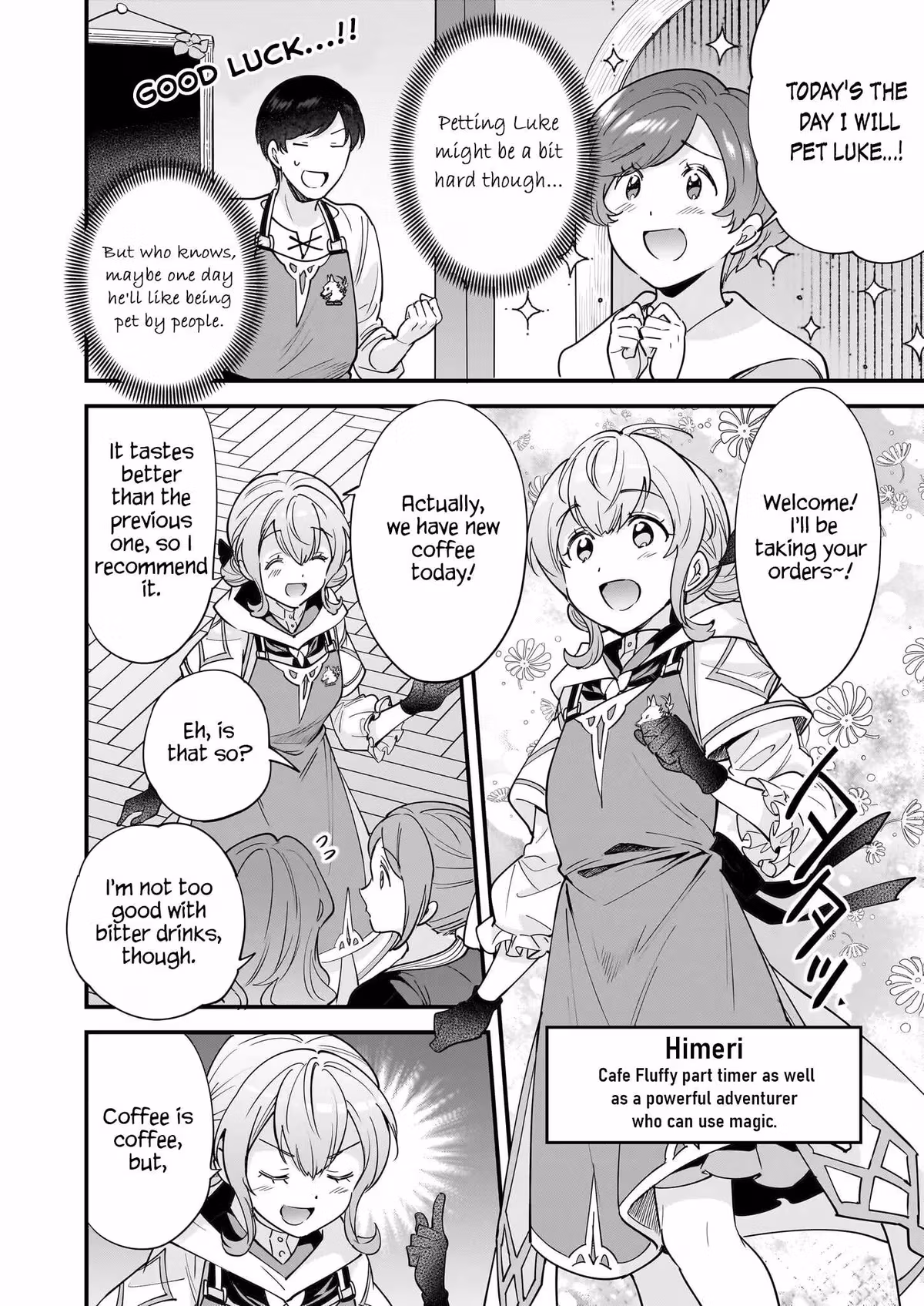 Read Fluffy Café in Another World chapter 23 image 8 on Lezhin