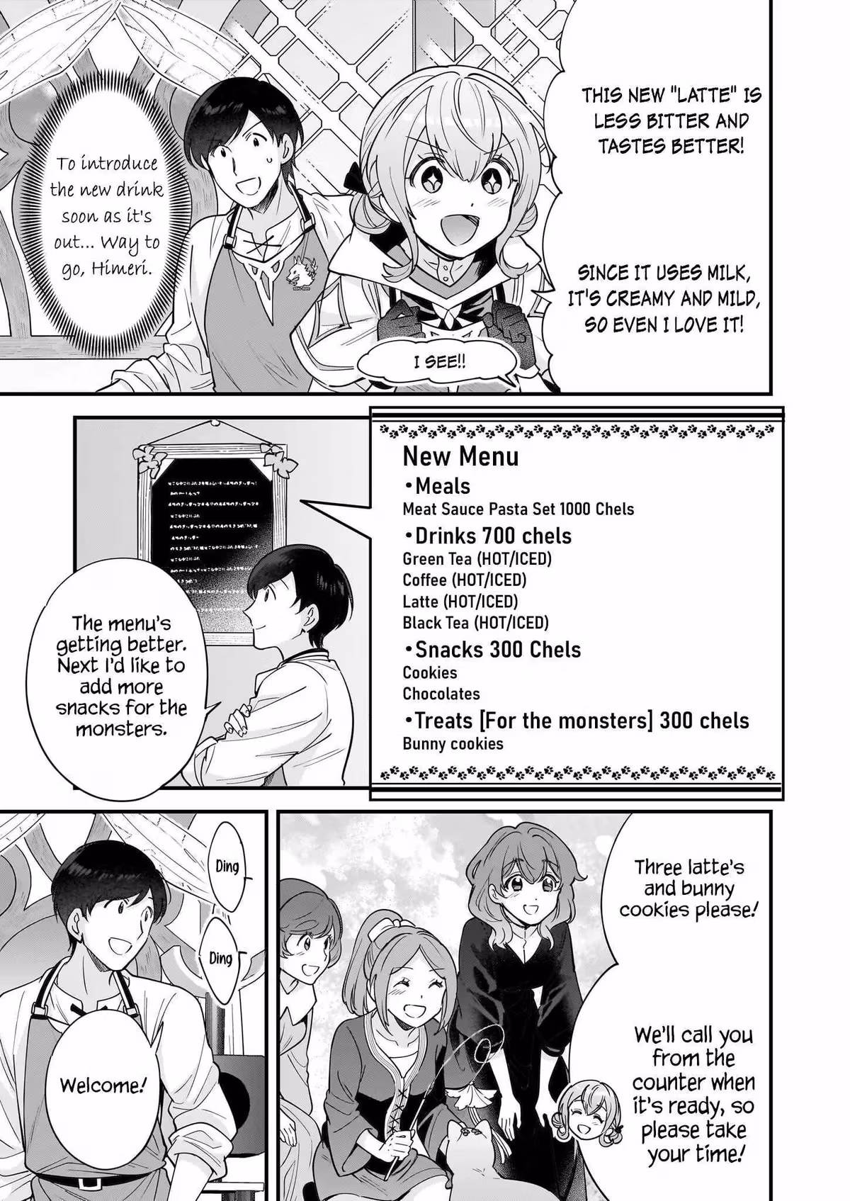 Read Fluffy Café in Another World chapter 23 image 9 on Lezhin