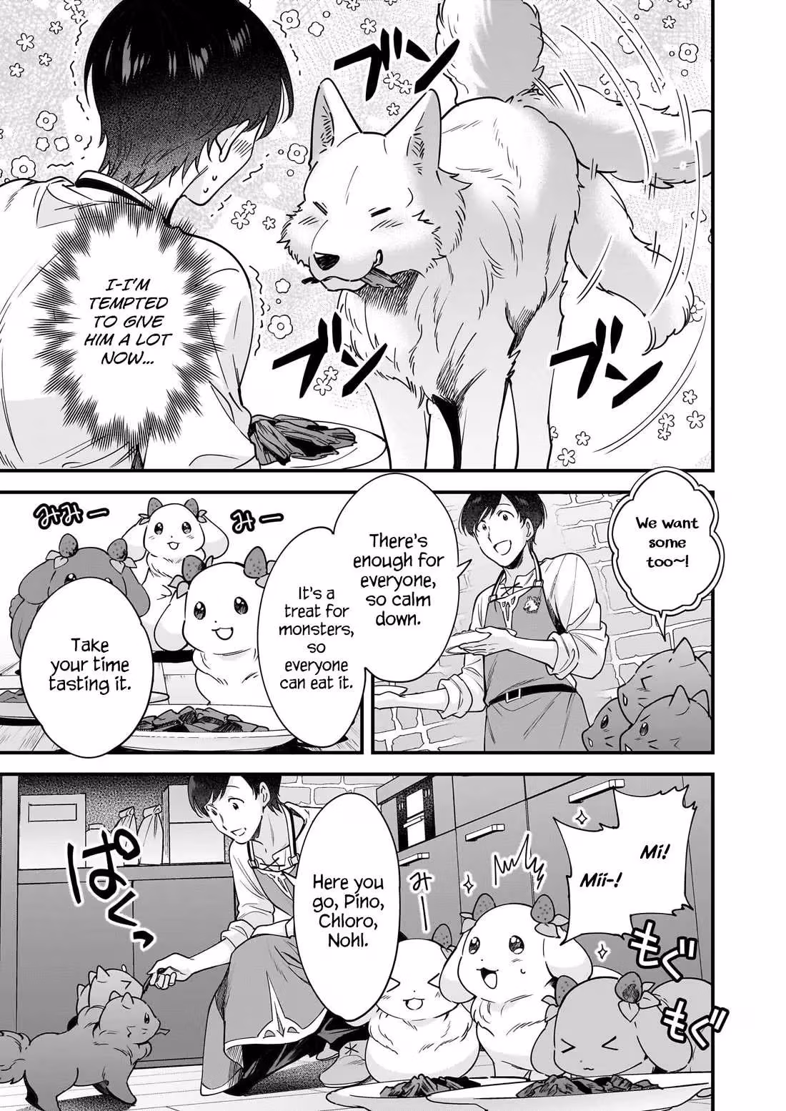 Read Fluffy Café in Another World chapter 24 image 15 on Lezhin