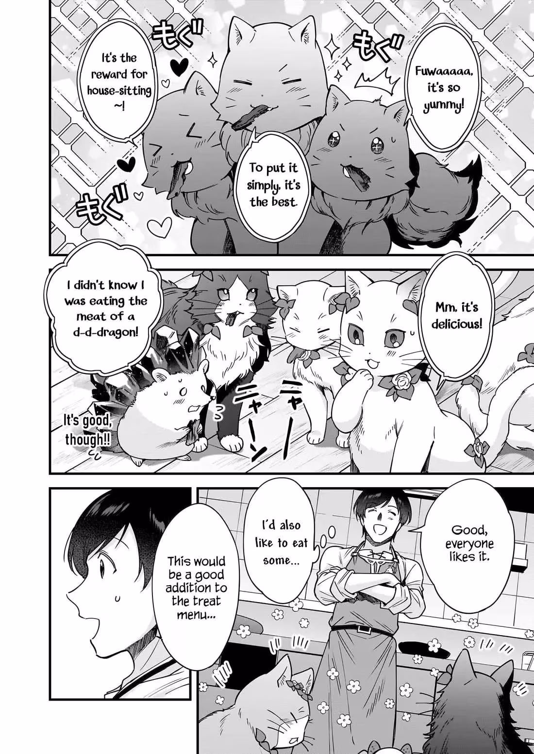 Read Fluffy Café in Another World chapter 24 image 16 on Lezhin
