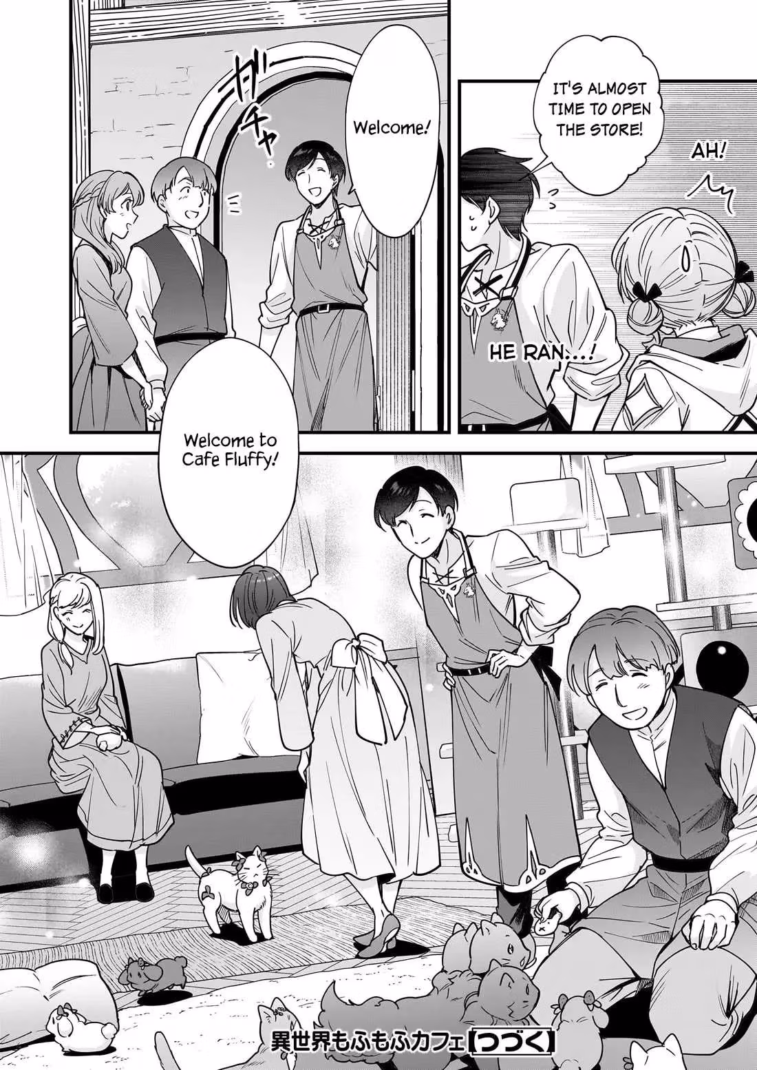 Read Fluffy Café in Another World chapter 24 image 20 on Lezhin