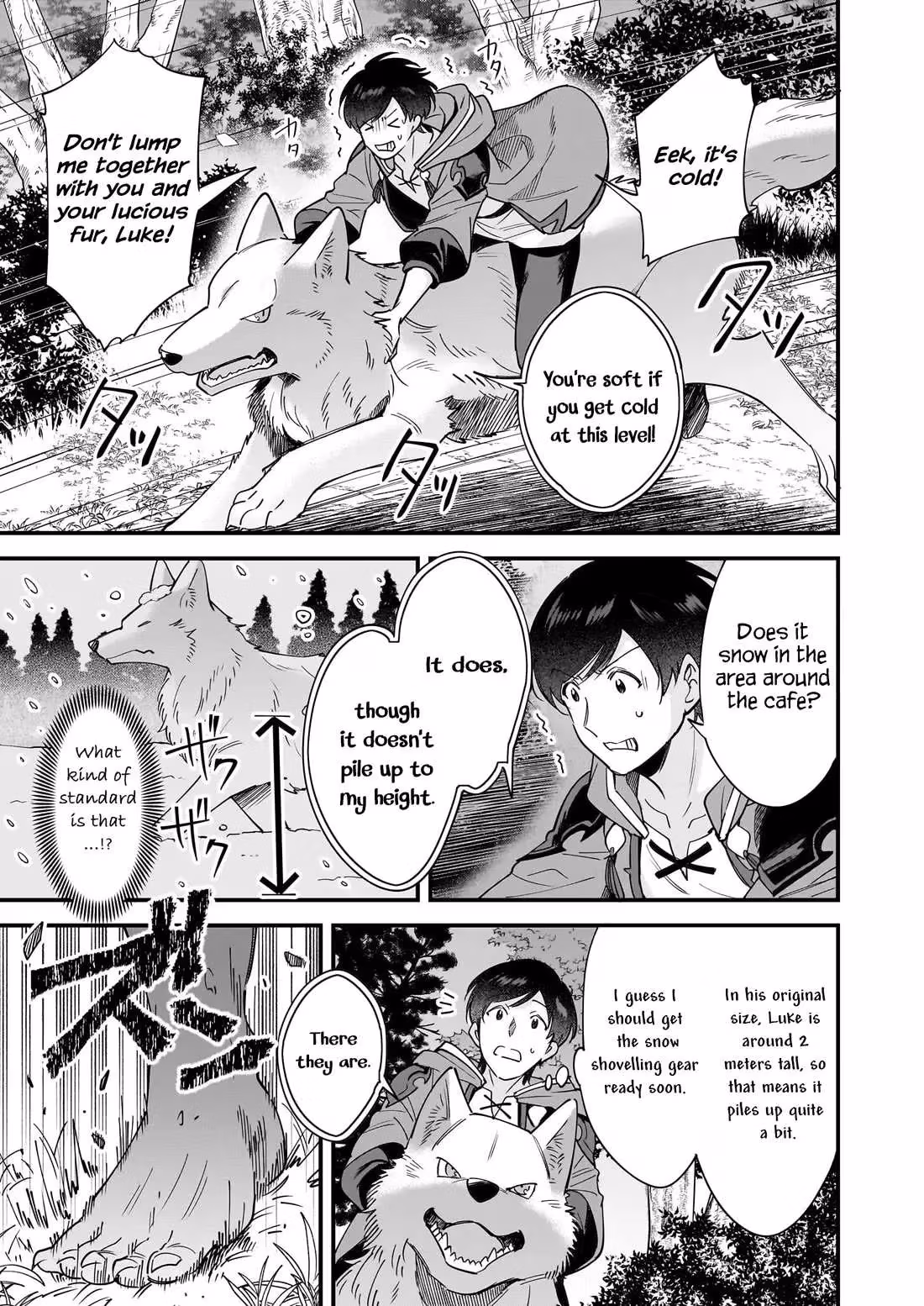 Read Fluffy Café in Another World chapter 24 image 3 on Lezhin