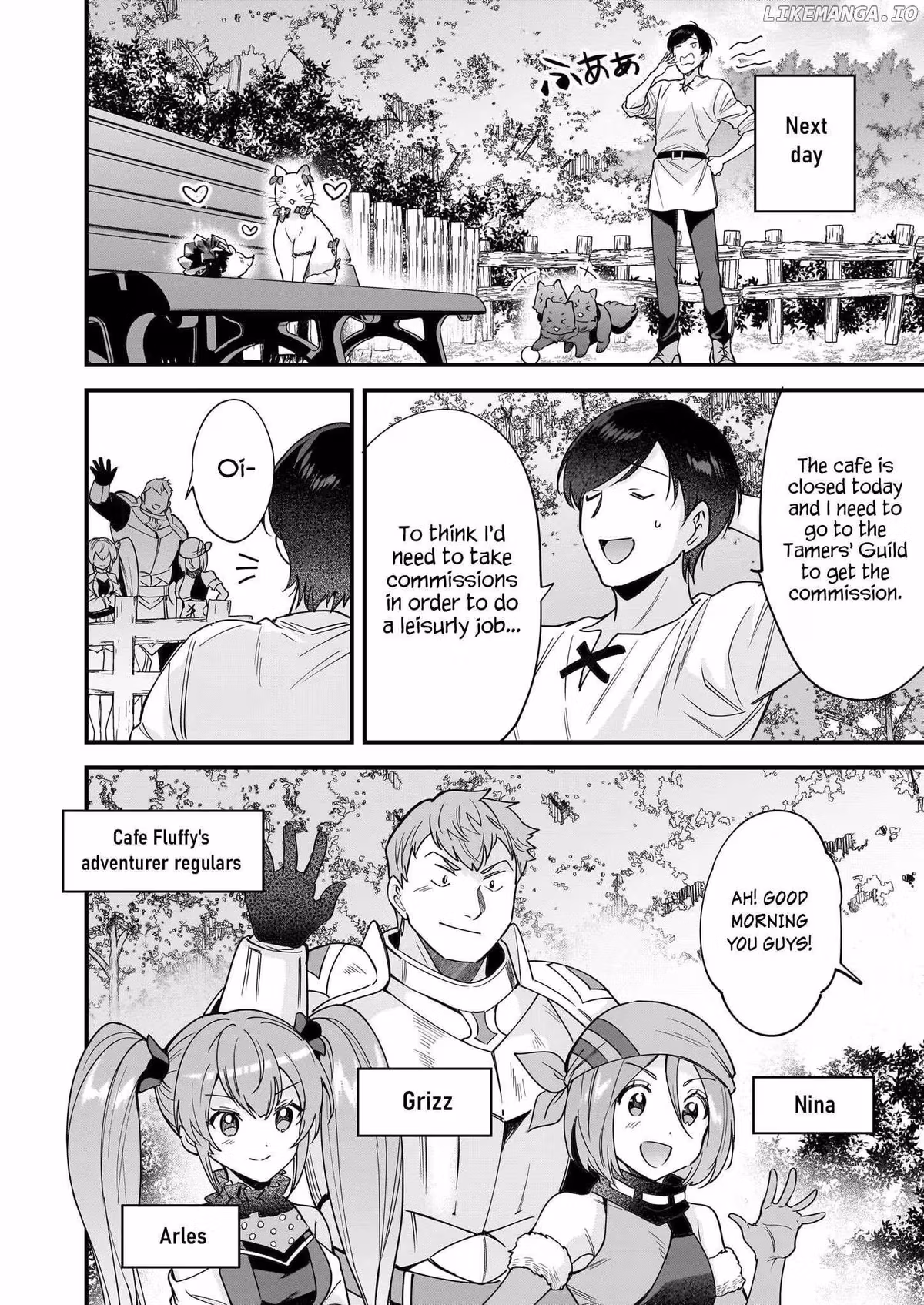 Read Fluffy Café in Another World chapter 25 image 16 on Lezhin